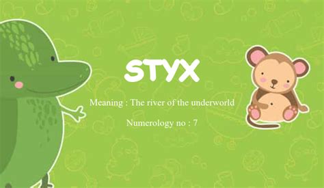 styx name meaning.